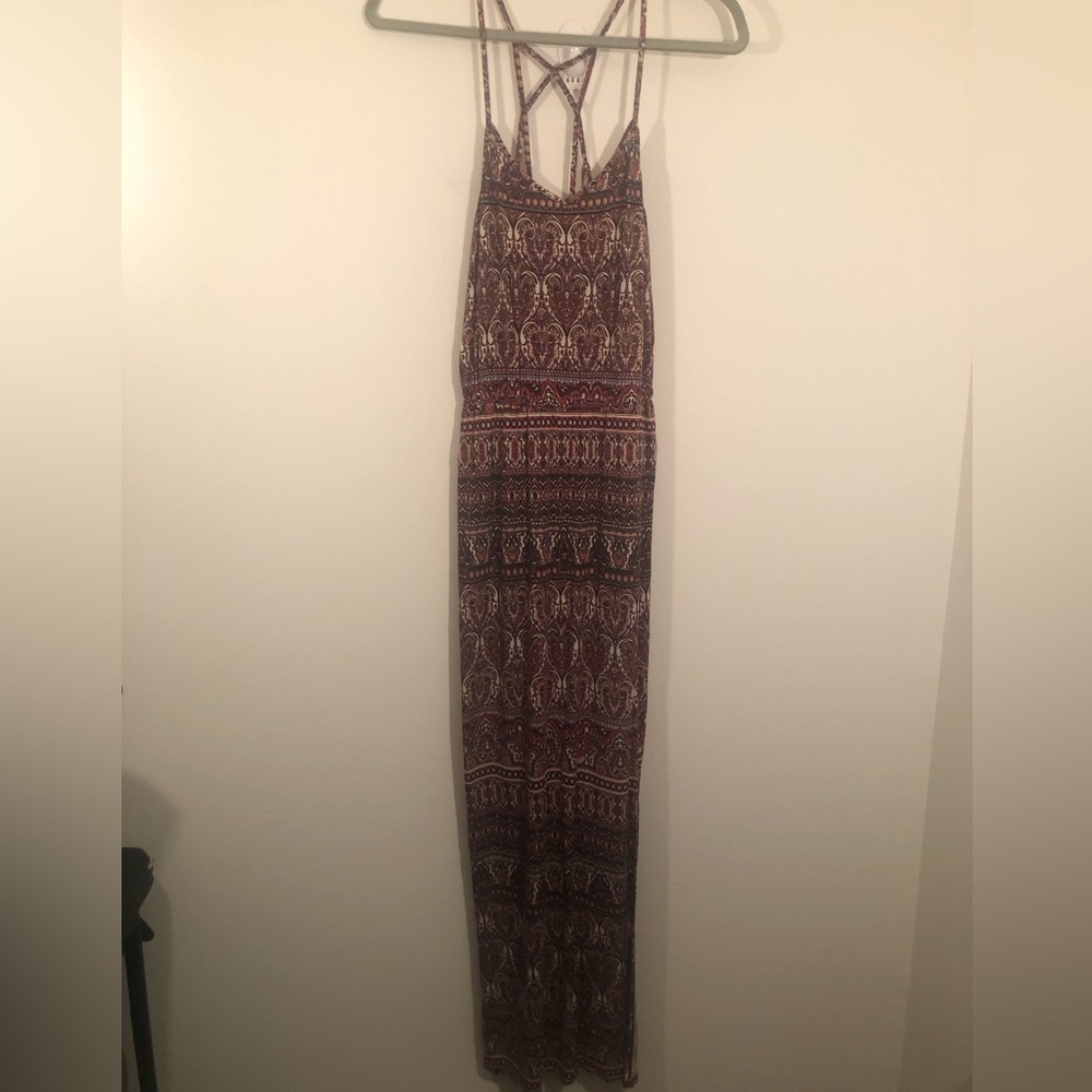 American Eagle Soft & Sexy maxi dress w long slit
